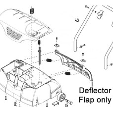 AL-KO Aerator Scarifier Rear Deflector Flap 46233740