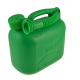 Green Plastic 5 Litre Fuel Can