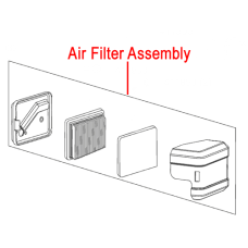 AL-KO Air Filter Assembly Pro160QSS Engine 414598