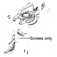 AL-KO Lawnmower Fixing Screws (Set of 4) 453290