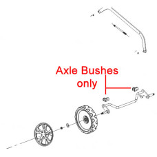 AL-KO Lawnmower Front Axle Bush (pair) 492260