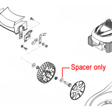 AL-KO Wheel Washers / Spacers (Pair) 519554