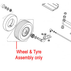 AL-KO Tractor Wheel & Tyre Assembly 52185040