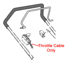 AL-KO Replacement Throttle Cable (AK549670)